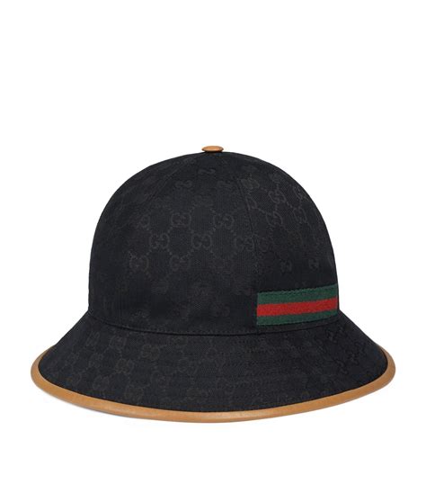 men's black gucci hat|gucci hat price.